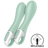 Satisfyer Vibro Point G Gonflable Air Pump Vibrator 3 12 x 4cm